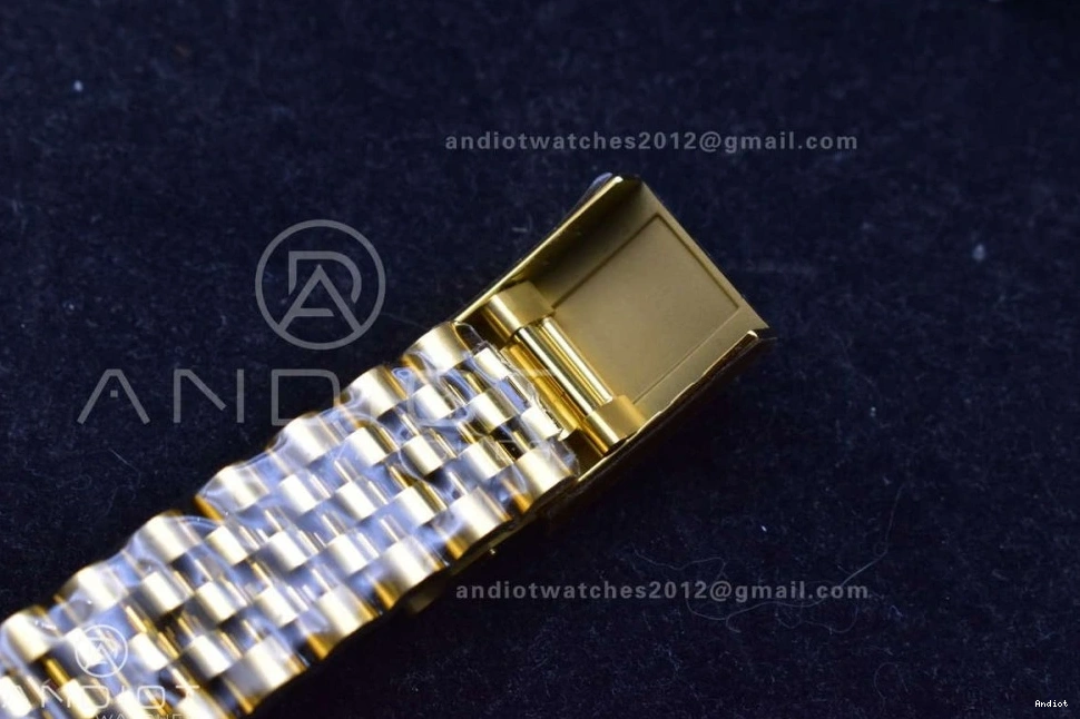 Factory Best 1:1 Black VR3285 Gold GRNR Dial Edition Gain Master II YG Bracelet CHS Weight on Jubilee 126718 GMT 0125